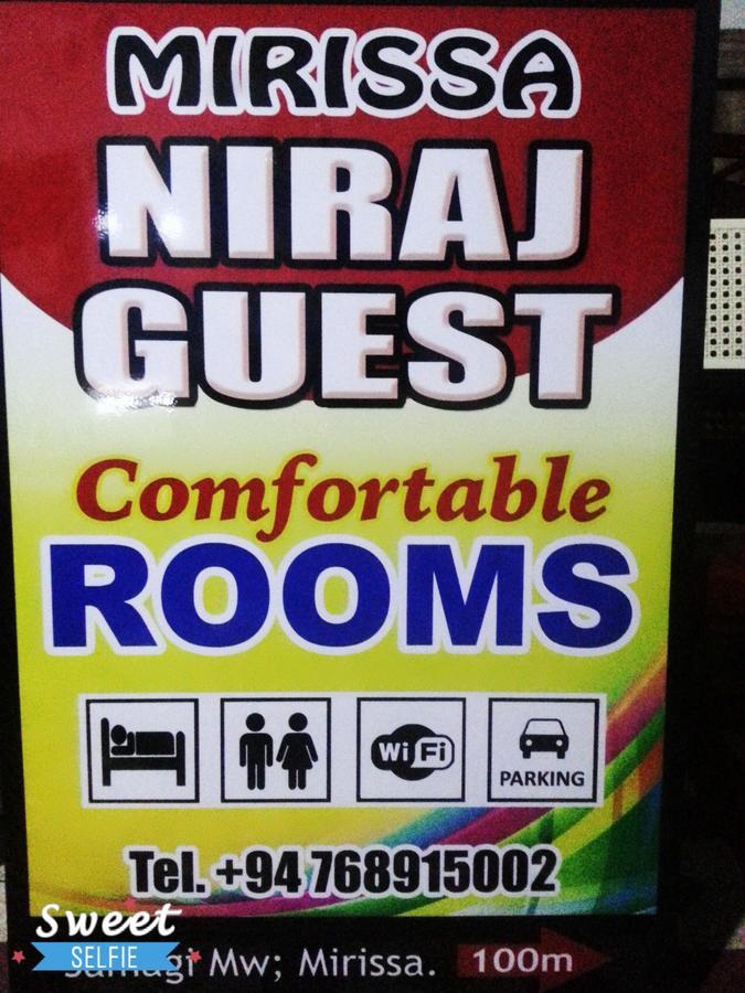 Hotel Mirissa Niraj Guest Exterior foto